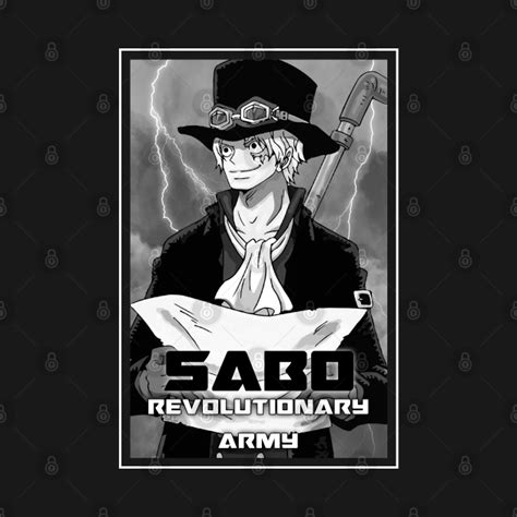 Sabo Revolutionary Army One Piece - Sabo - T-Shirt | TeePublic