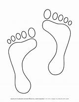 Baby Feet Coloring Page sketch template