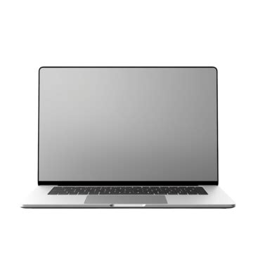 3d Minimal Blank Screen Laptop Mockup Laptop Screen Display Template ...