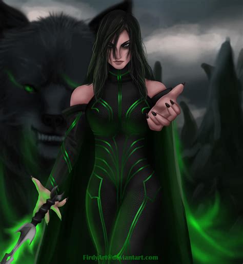 Hela Goddess of Death by FirdyArt on DeviantArt