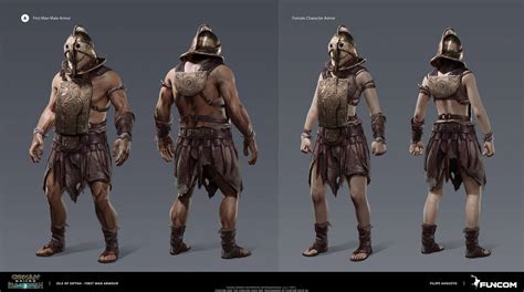 CONAN EXILES - Isle of Siptah - First Man Armor by F-B-S-Augusto on ...