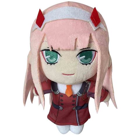 Darling In The Franxx Plush Doll Zero Two Anime Plushie Toys For Girls Kawaii Soft Stuffed ...