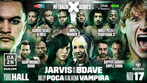 Misfits Boxing X Series 11 results and highlights: Jarvis outpoints BDave