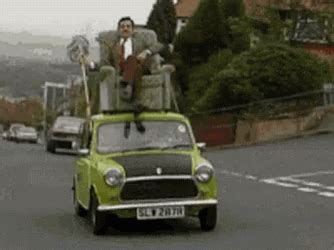 Mr Bean Car GIF - Mr Bean Car Driving - Discover & Share GIFs