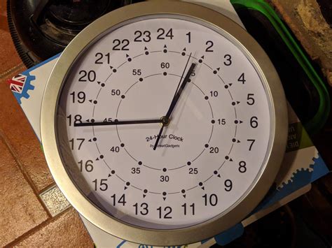 This 24hr analogue clock : mildlyinteresting