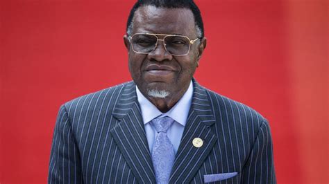 Tributes pour in for Namibia's President Hage Geingob - eNCA