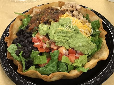 The chicken tostada salad is great. - Yelp