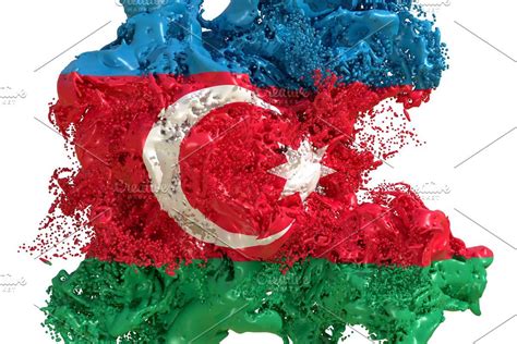 Azerbaijan flag liquid featuring azerbaijan, caucasus, and baku | Azerbaijan flag, Japan flag ...