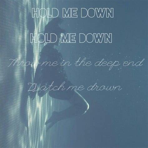 Hold me down | Great song lyrics, Halsey lyrics, Song lyrics art