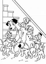 Free 101 Dalmatian Coloring Pages sketch template