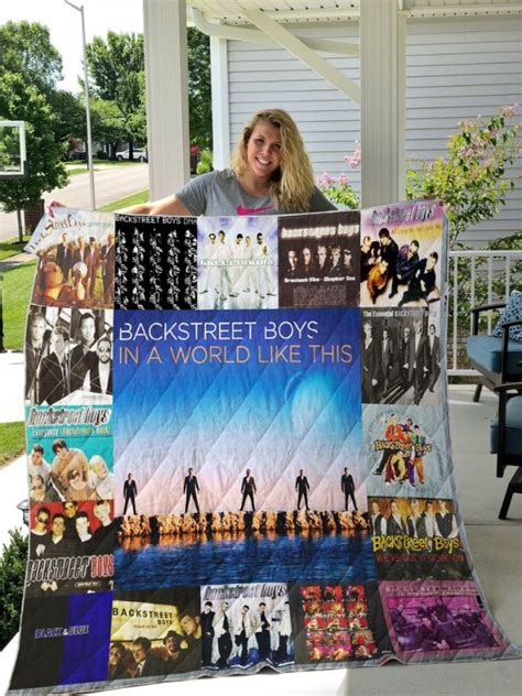 The Backstreet Boys Albums Quilt Blanket - Beeteeshop