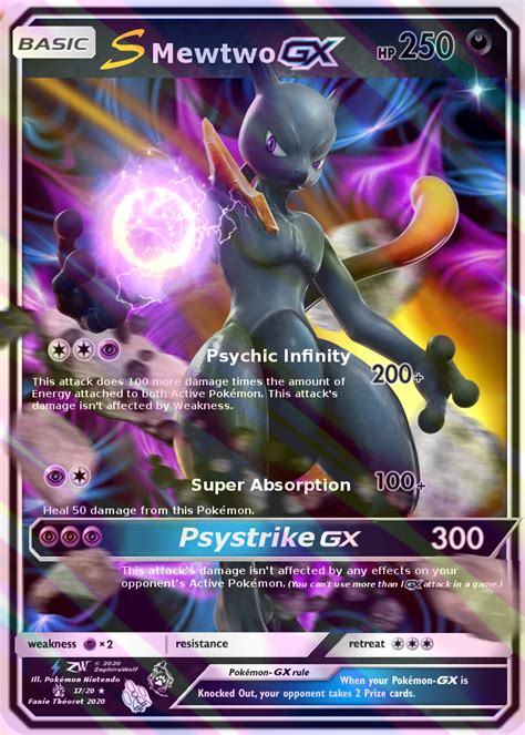 Pokemon Card Custom Mewtwo Shadow by ZephiraWolf on DeviantArt Pokémon Mewtwo, Pokemon Cards ...