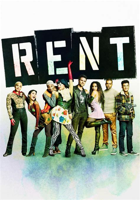 Rent Musical Theatre Poster