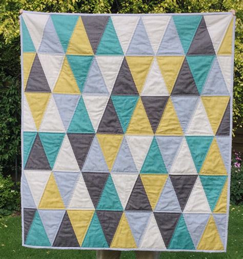 Mack and Mabel: Triangle Baby Quilt Free Pattern