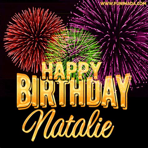 Happy Birthday Natalie GIFs - Download on Funimada.com