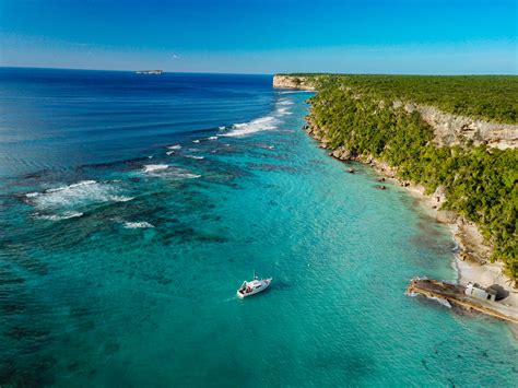 Aerial View of Sardinera Beach Mona Island, Puerto Rico. - Save Our Seas Foundation