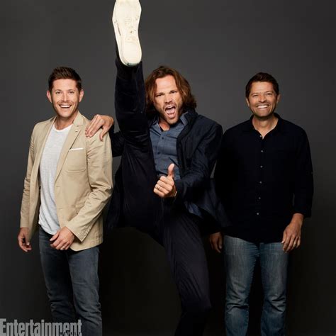 Entertainment Weekly — The cast of Supernatural at EW’s Comic-Con Photo...