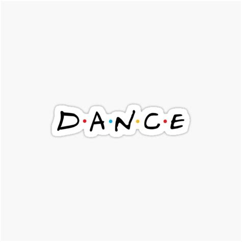 Dance Stickers | Redbubble