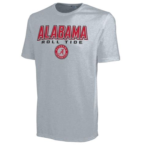 Alabama Roll Tide Mens T Shirt Gray 4725198-APC02443038x