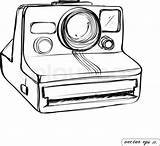 2015 Polaroid Camera Coloring Pages sketch template