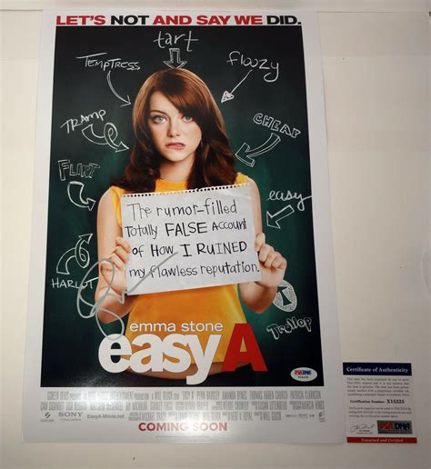 Easy A Movie Poster