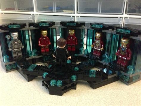 LEGO Iron Man Hall of Armor MOC