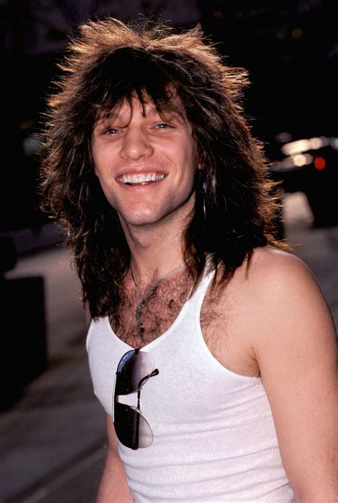 Jon Bon Jovi 80s Hair