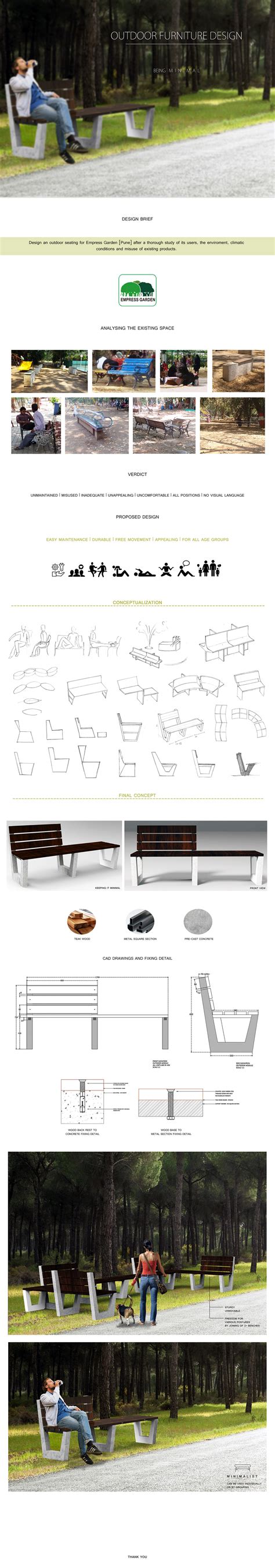 Outdoor Furniture Design on Behance