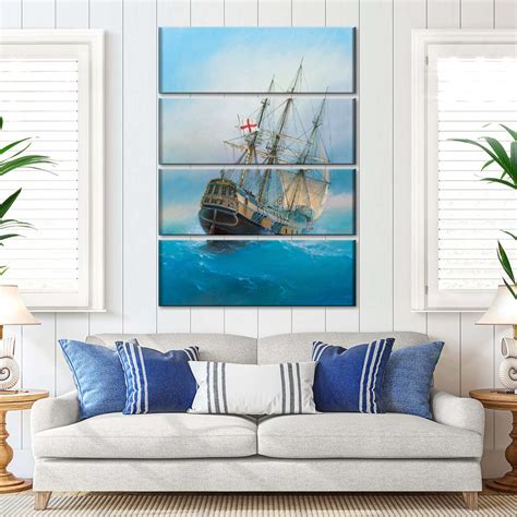 Warship Wall Art | Painting