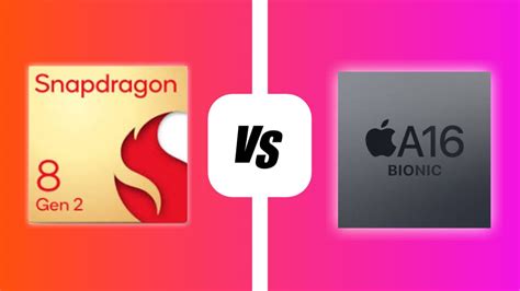 Qualcomm Snapdragon 8 Gen 2 vs Apple A16 Bionic - Detailed comparison ...