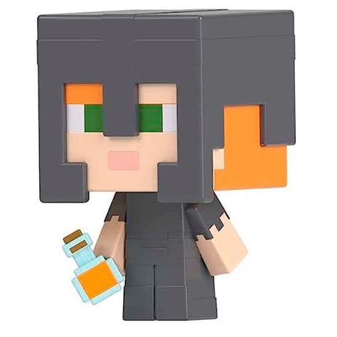 Minecraft Alex Mob Head Minis Figure | Minecraft Merch