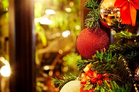 Premium Photo | Close-up of christmas tree