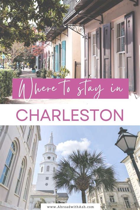 Where to Stay in Charleston SC | Best Areas + Hotels | Charleston ...