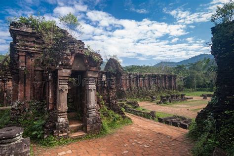 My Son Sanctuary, Vietnam stock photo. Image of hindu - 30926876