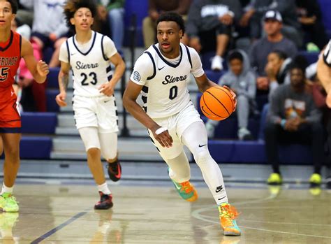 Bronny James leads Sierra Canyon over Crossroads in home debut - Los ...