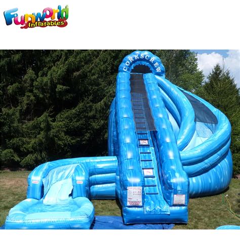 Giant Inflatable Water Slide For Sale Inflatable Hurricane Water Slide - Buy Inflatable ...