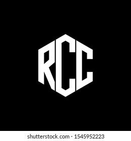 Rcc Letter Logo Design Polygon Monogram Stock Vector (Royalty Free) 1545952223 | Shutterstock