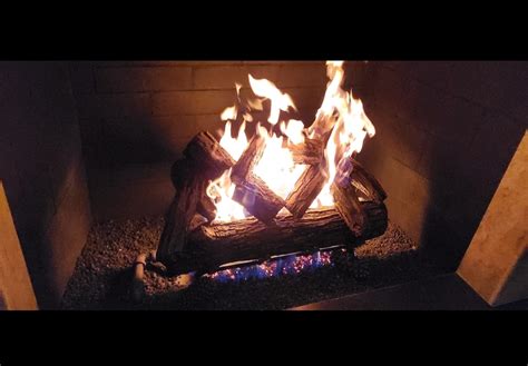 Clean Burning Gas Logs Installed - Lucky Sully Chimney Sweep