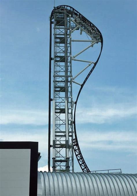 Takabisha - Fuji-Q Highland (Fujiyoshida, Yamanashi, Japan) | Fujiyoshida, Roller coaster, Yamanashi