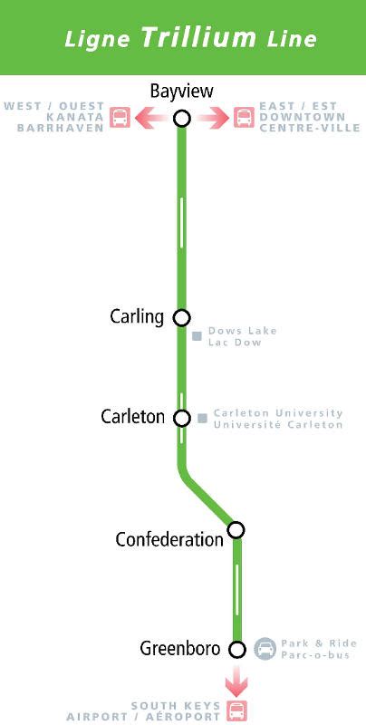 O-train: Ottawa light rail. Map, routes, tickets and more.