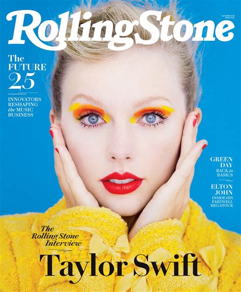 Taylor Swift - Rolling Stone Magazine October 2019 • CelebMafia