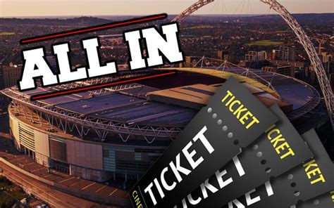 AEW London: All In Wembley Stadium Tickets Go On Sale Today for Pre ...