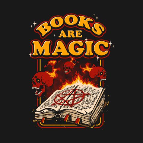 Books Are Magic T-Shirt by Baznet - The Shirt List