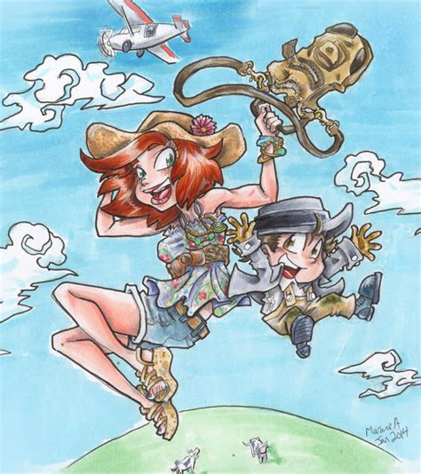 Skecth Gadget Boy and Heather by gogadgetgo on DeviantArt