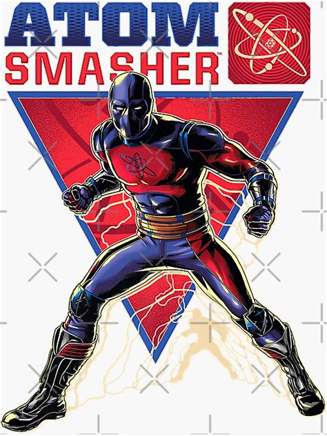 "Black Adam Atom Smasher" Sticker for Sale by MatthewCarr77 | Redbubble