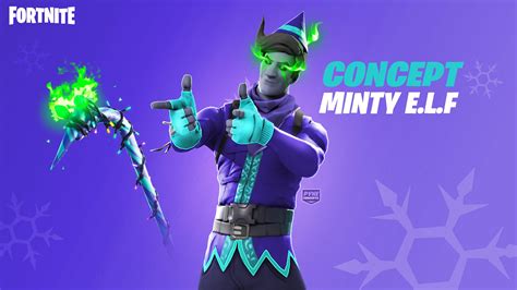 Fortnite Codename E.L.F Merry Mint (Minty) Skin Style Leaked - Fortnite Insider