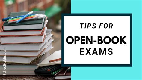 Tips for open-book exams - SchoolHabits