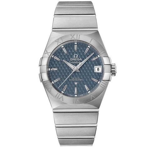 Men's OMEGA Constellation Blue Dial Watch O12310382103001 | REEDS Jewelers