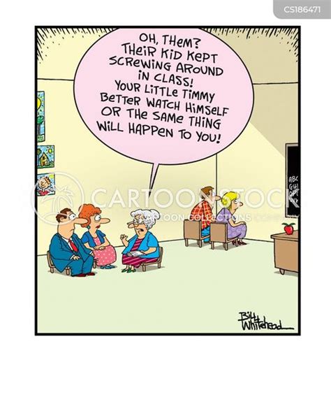 Teacher-parent Conferences Cartoons and Comics - funny pictures from CartoonStock