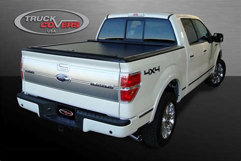 Truck Covers USA CR201 American Roll Cover - Hard Retractable Roll-Up ...